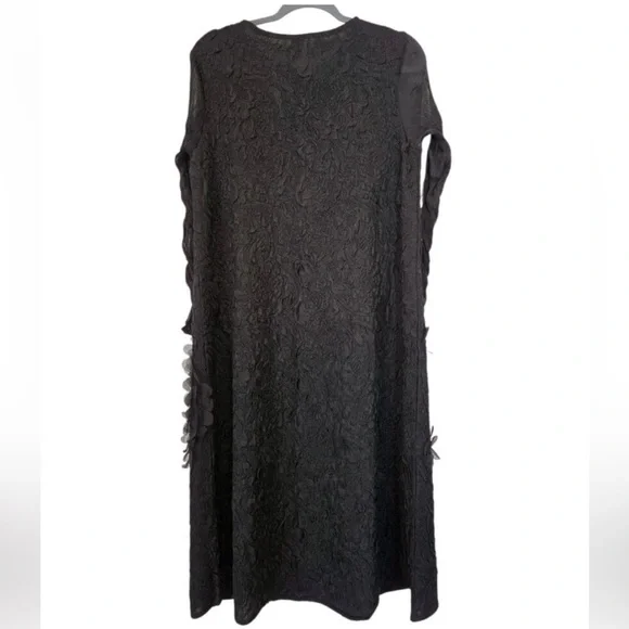 Black Floral dress - Picture 3 of 5